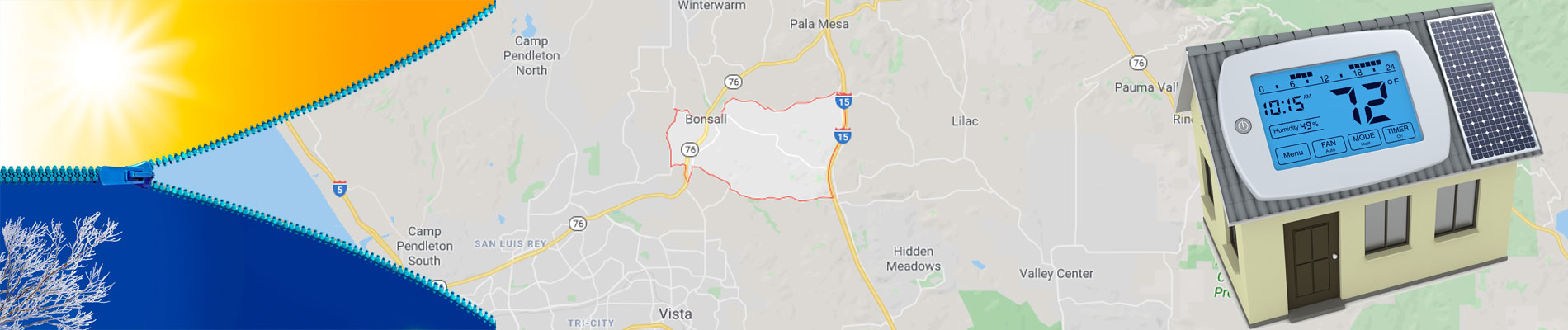 Bonsall, California Air Conditioning Services